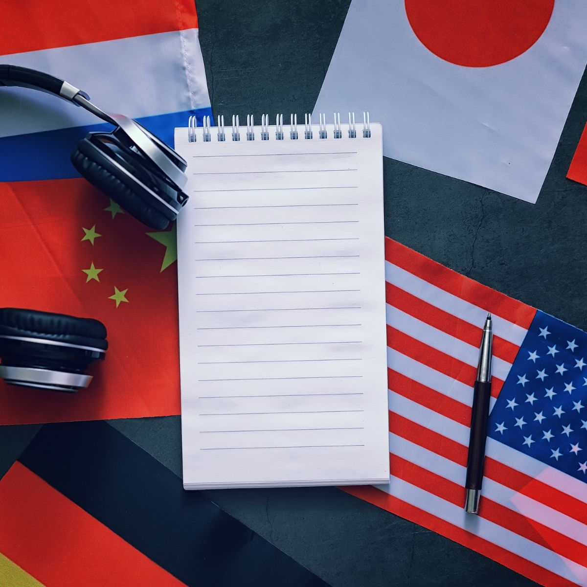 Flages of countries for Language Courses for Study Abroad